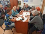 «Интеллектуальная игра «Что? Где? Когда?» в Центре общения старшего поколения»