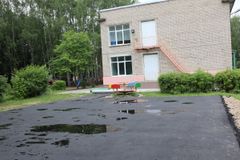 Площадка для нового спортивного комплекса