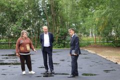 Площадка для нового спортивного комплекса