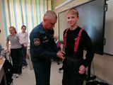 Профессия в огне: пожарные 21-й ПСЧ провели урок профориентации для школьников Заречной СОШ