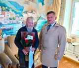 24 октября свой день рождения отметил Почётный гражданин Заволжского муниципального района — Вениамин Фёдорович Рязанов.